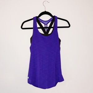 Athleta workout tank with built in sports bra.